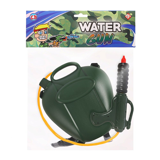 Водный пистолет с рюкзаком темно-зеленый в/п 24*21*5 см в Джамбо Тойз #2