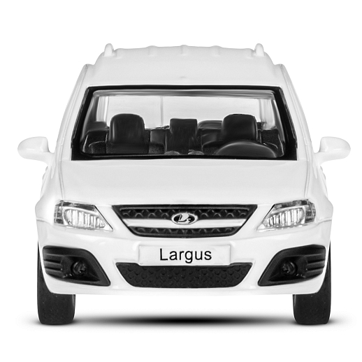 ТМ "Автопанорама" Машинка металлическая 1:43, LADA LARGUS белая, откр. 2 двери., инерция в Джамбо Тойз #9