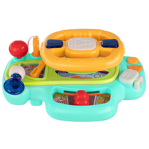ТМ "Smart Baby" Руль музыкальный, мелодии Шаинского, свет, звук, русский язык, в/к 23,5х10х18 см в Джамбо Тойз #10