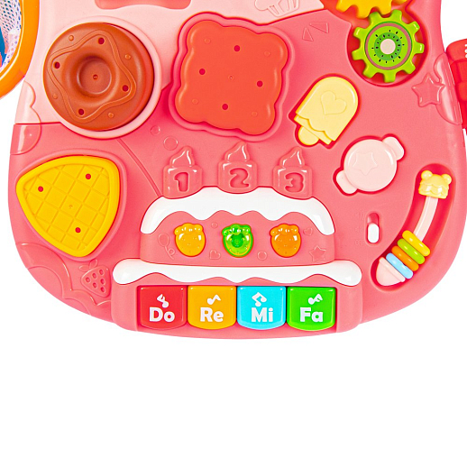 Ходунки 6 в 1: игровой столик,каталка с ручкой/без, со свет.и звук эффект., в/к 46,5*15*37 см в Джамбо Тойз #13