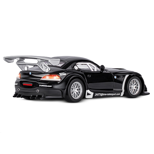 ТМ "Автопанорама" Машинка металлическая 1:32 BMW Z4 GT, черный, свет, звук, откр. двери и капот, инерция, в/к 17,5*13,5*9 см в Джамбо Тойз #10
