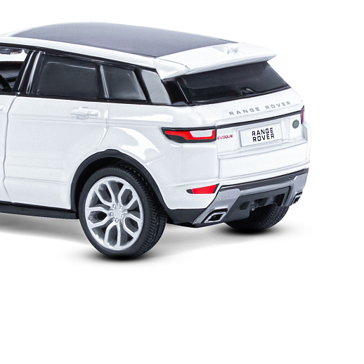 ТМ "Автопанорама" Машинка металлическая 1:32  Range Rover Evoque, белый, свет, звук, откр. двери и капот, инерция, в/к 17,5*13,5*9 см в Джамбо Тойз #16