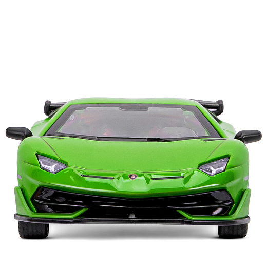 ТМ "Автопанорама" Машинка металлическая 1:32 Lamborghini SVJ, зеленый, откр. двери и багажник, свет, звук, инерция,  в/к 17,5*12,5*6,5 см в Джамбо Тойз #10