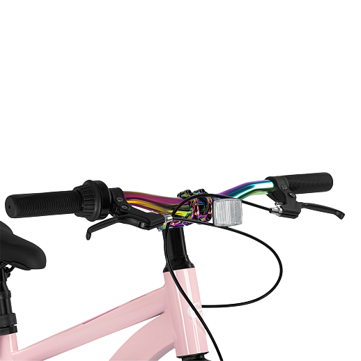 Велосипед CITYRIDE 20", модель CR-B2-12F2, рама сталь, обода двойные алюминий, амортизационная вилка, дисковые меха. Тормоза, цвет розовый в Джамбо Тойз #8