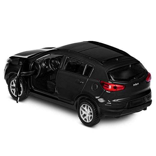 ТМ "Автопанорама" Машинка металлическая 1:39 KIA SPORTAGE R, черный, откр. двери, инерция, в/к 17,5*12,5*6,5 см в Джамбо Тойз #11