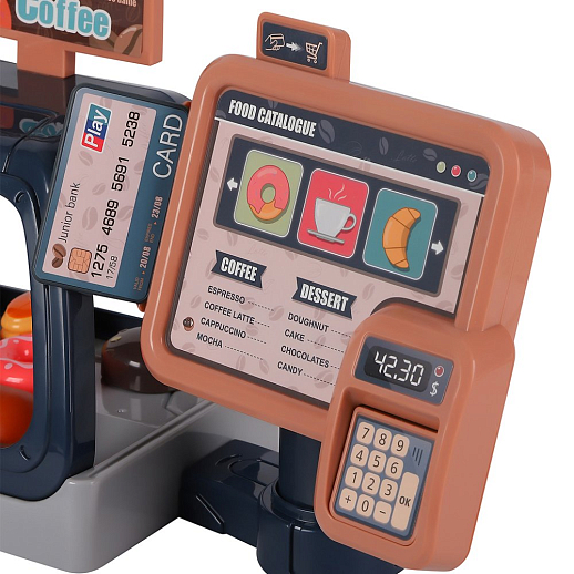 Игрушка для детей: набор "Кафе", свет, звук, синяя, артикул JB0214266 в Джамбо Тойз #8