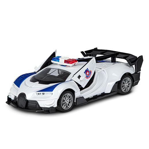 AUTODRIVE 1:24 Р/У машинка,5 каналов,двери откр. с пульта, свет, цвет белый,в/к 28*12*6,5см в Джамбо Тойз #6