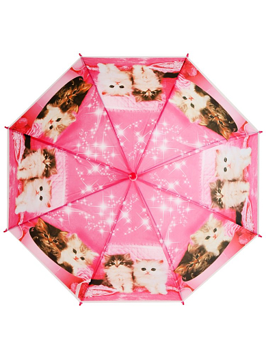 Детский зонт, 82cм, "Кошки", в комплекте свисток, ПВХ в Джамбо Тойз #2