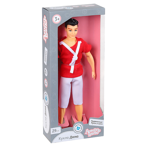 ТМ "Amore Bello" кукла "Дима", в/к 14х5,5х33 см в Джамбо Тойз #2