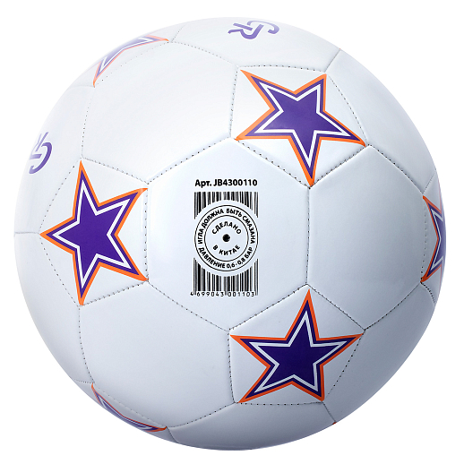 Мяч футбольный City Ride, 3-слойный, сшитые панели, ПВХ, 300г, размер 5, диаметр 22 см в/п в Джамбо Тойз #4