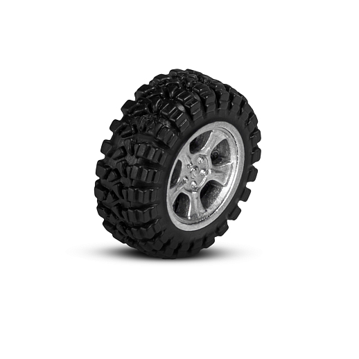 Машинка металлическая 1:43 2020 Land Rover Defender 110, зеленый, тюнинг, откр. двери, инерция, в/к 23,5*10*4 см в Джамбо Тойз #18