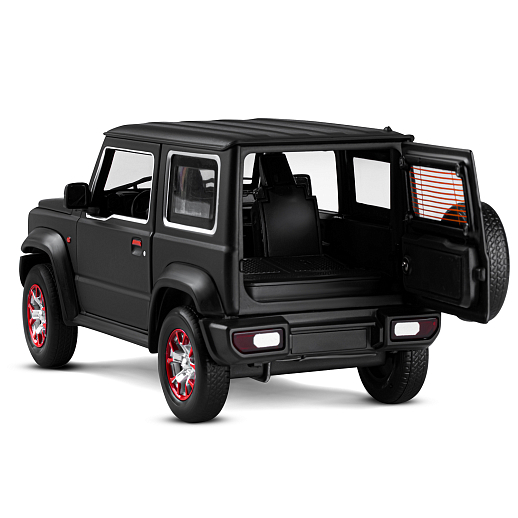 ТМ "Автопанорама" Машинка металлическая, 1:18, Suzuki Jimny, черный, открываются двери, капот и багажник, свободный ход колес, световые и звуковые эффекты, в/к 24,5х12,5х10,5 см в Джамбо Тойз #22
