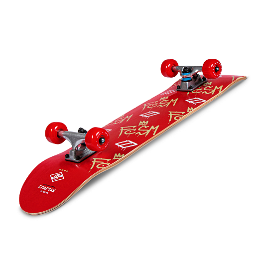 Скейтборд "ФК Спартак", дека клен 9 сл., размер 31"*8", колеса: 54*36мм 85А, PU, ABEC-7 RS2 хромированные, в/п в Джамбо Тойз #4