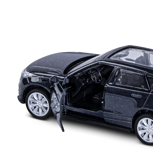 ТМ "Автопанорама" Машинка металлическая 1:42 Land Rover Range Rover Velar, черный, откр. двери, инерция, в/к 17,5*12,5*6,5 см в Джамбо Тойз #11