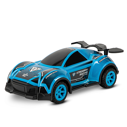 AUTODRIVE_Р/У гоночная машина,3D-подсветка корпуса/пульта,М1:16,2.4GHz,музыка, цвет синий,в/к 35*16*12,5см в Джамбо Тойз #3