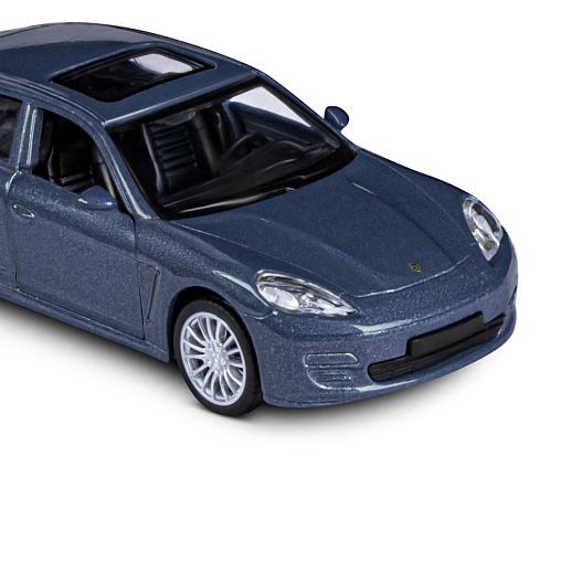 ТМ "Автопанорама" Машинка металлическая 1:43 Porsche Panamera S, синий перламутр, откр. двери, инерция, в/к 17,5*12,5*6,5 см в Джамбо Тойз #14