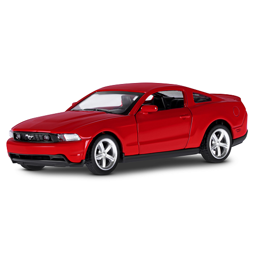 ТМ "Автопанорама" Машинка металлическая 1:43 Ford Mustang GT, красный, откр. двери, инерция, в/к 17,5*12,5*6,5 см в Джамбо Тойз #2