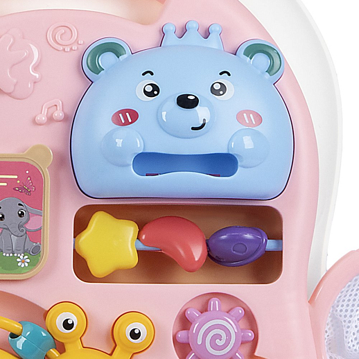 Ходунки, игровой центр, свет, звук, цвет розовый, в/к 36,5х21х45,5 см в Джамбо Тойз #20