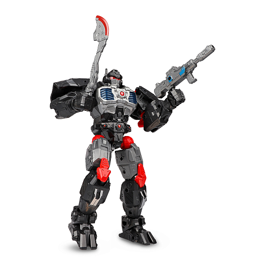 Робот-трансформер с оружием, трансформация в гориллу, цвет темно-серебристый, в/к 20*9*26см в Джамбо Тойз #6