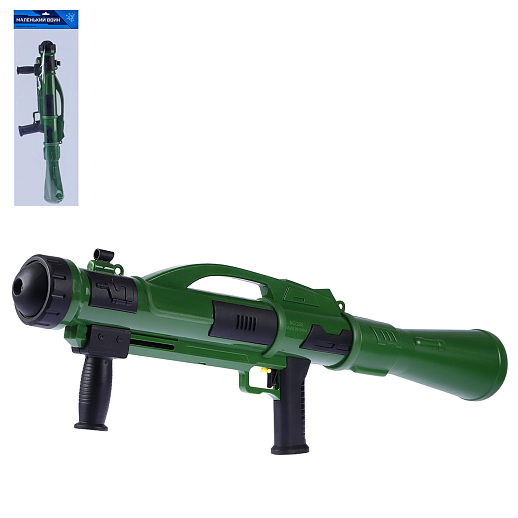 Водный пистолет "Маленький воин", зеленый, в/п 73*23*10 см в Джамбо Тойз