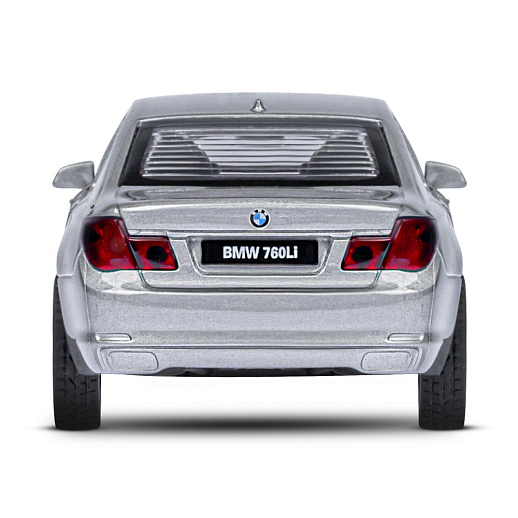 ТМ "Автопанорама" Машинка металлическая 1:46 BMW 760 LI, серебряный, откр. двери, инерция, в/к 17,5*12,5*6,5 см в Джамбо Тойз #11