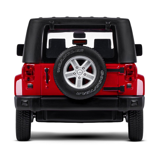 ТМ "Автопанорама" Машинка металлическая 1:32 Jeep Wrangler, красный, откр. Двери и капот, свет, звук, инерция, в/к 17,5*13,5*6,5 см в Джамбо Тойз #12