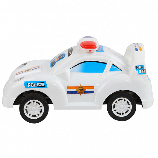 Машинка инерционная ТМ "Компания Друзей" полицейская белая 30х16х15,5 см в Джамбо Тойз #2