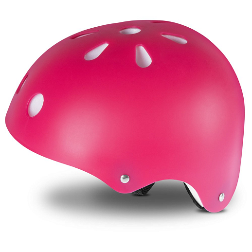 "CITY-RIDE" Комплект (ролики, защита, шлем, сумка), передне колесо со светом, колеса PU, подшипник ABEC 7, цвет белый-розовый в н/сумке, в/к в Джамбо Тойз #24