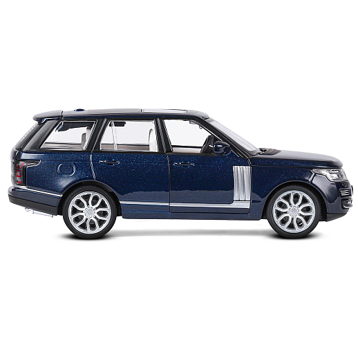 ТМ "Автопанорама" Машинка металлическая 1:34 2013 Range Rover, темно-синий перламутр, свет, звук, откр. двери, инерция, в/к 17,5*13,5*9 см в Джамбо Тойз #9