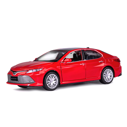 ТМ "Автопанорама" Машинка металлическая 1:34 Toyota Camry, красный, свет, звук, откр. двери, капот и багажник, инерция, в/к 17,5*13,5*9 см в Джамбо Тойз #9