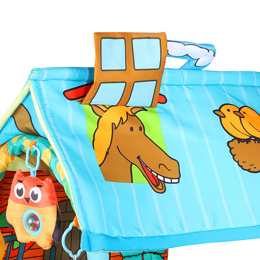 ТМ "Smart Baby" Коврик развивающий "Ферма", в/к 64,5х10х47 см в Джамбо Тойз #3