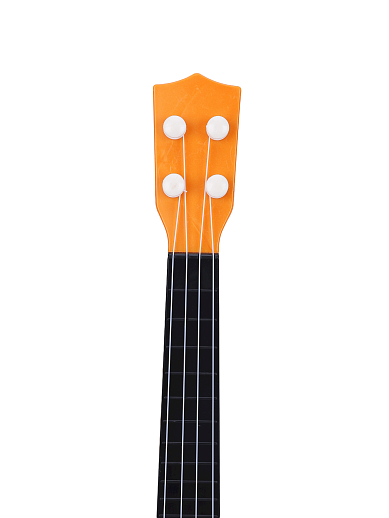 Детская четырехструнная гитара, пластик, цвет оранжевый, в/к 14,2х5,7х45,2 см в Джамбо Тойз #5