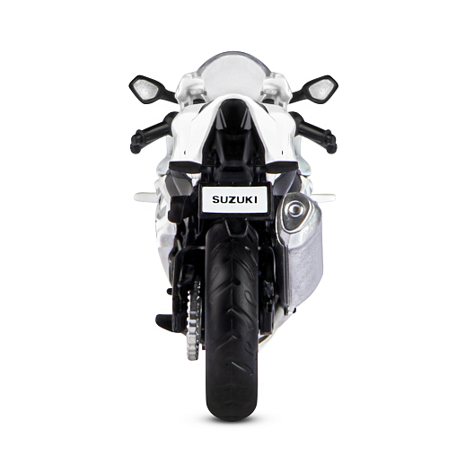 ТМ "Автопанорама" Мотоцикл металл. 1:18 SUZUKI GSR-R1000, белый, свободный ход колес, в/к 9,2 х 4,5 х 14 см в Джамбо Тойз #9