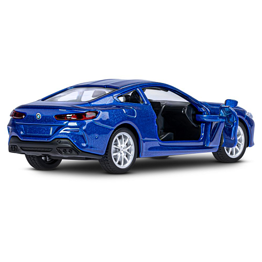 ТМ "Автопанорама" Машинка металлическая 1:44 BMW M850i Coupe, синий, откр. двери, инерция, в/к 17,5*12,5*6,5 см в Джамбо Тойз #13