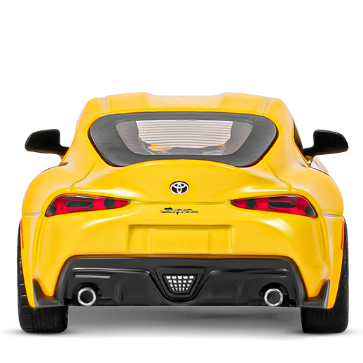 ТМ "Автопанорама" Машинка металлическая 1:31 Toyota Supra [US], желтый, откр. двери, свет, звук, инерция в/к 17,5*13,5*9 см в Джамбо Тойз #11