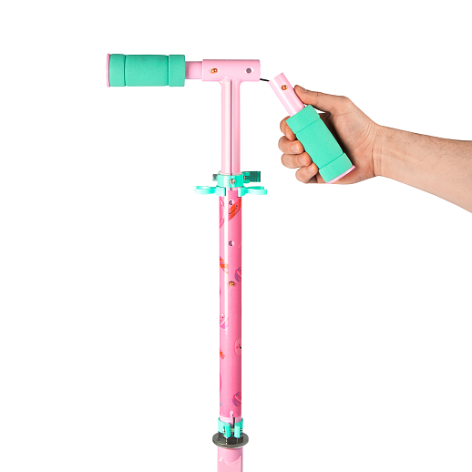 2хкол. самокат CITYRIDE HW 120, ал. 50/50% , t-bar алюм, дека сталь, грипсы 95мм TPR, колеса PVC со светом  120/120 мм в Джамбо Тойз #9