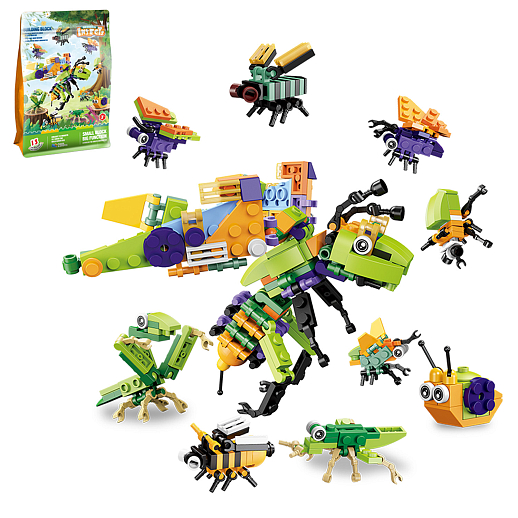 Конструктор "Оса" сборный, пакет, 280 дет., в/к 20,0*30,0*8,0 см в Джамбо Тойз