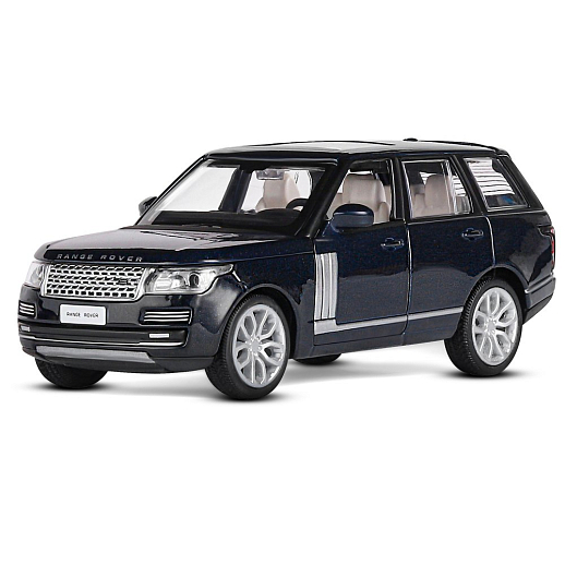 ТМ "Автопанорама" Машинка металлическая 1:34 2013 Range Rover, темно-синий перламутр, свет, звук, откр. двери, инерция, в/к 17,5*13,5*9 см в Джамбо Тойз #2