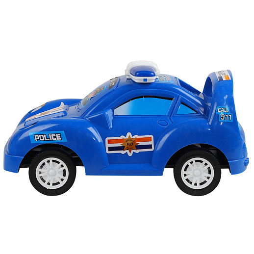 Машинка инерционная ТМ "Компания Друзей" полицейская синяя 30х16х15,5 см в Джамбо Тойз #2