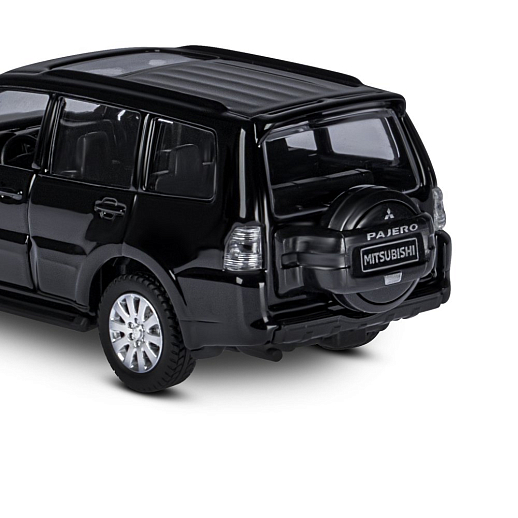 ТМ "Автопанорама" Машинка металлическая 1:43 Mitsubishi Pajero 4WD Turbo, черный, откр. двери, инерция, в/к 17,5*12,5*6,5 см в Джамбо Тойз #15