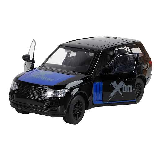 Машинка на радиоуправлении AUTODRIVE, 1:16, 5 каналов, открываются двери, свет, зар. устр., синий, в/к 39*17*15 , , в Джамбо Тойз #4