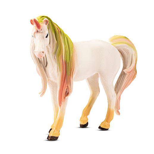 ТМ "КОМПАНИЯ ДРУЗЕЙ", серия "Животные планеты Земля", набор "Единорог и жеребенок", желтый, в/п 18*15*4 см в Джамбо Тойз #5