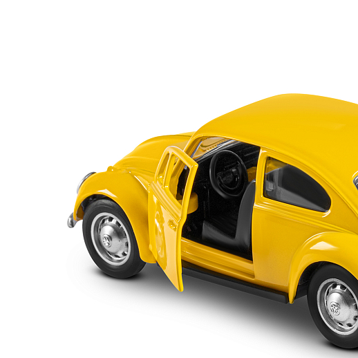 Игрушка для детей: Машинка металлическая 1:36 Volkswagen, цвет желтая, инерция, артикул JB1251751 в Джамбо Тойз #11