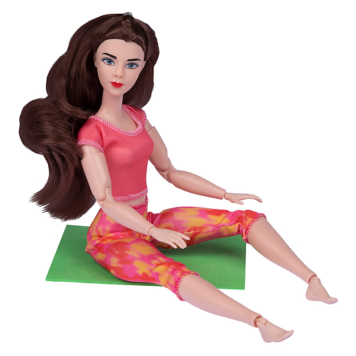 Кукла с ковриком для занятия йогой, в/к 12,5х4,5х30,5 в Джамбо Тойз #7