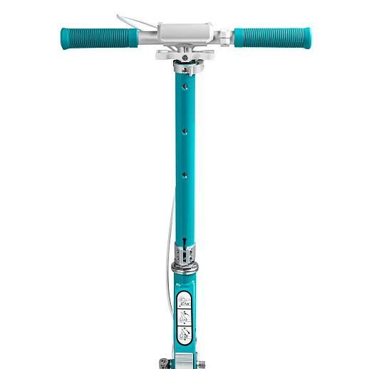 Самокат 2хколесный Материал：алюминиевый сплав.Ручка：TPR , ручной тормоз                        Колеса：145X30mm PU Подшипники：ABEC-7                                                           Размер деки ：50x12cm   Цвет: зеленый в Джамбо Тойз #8