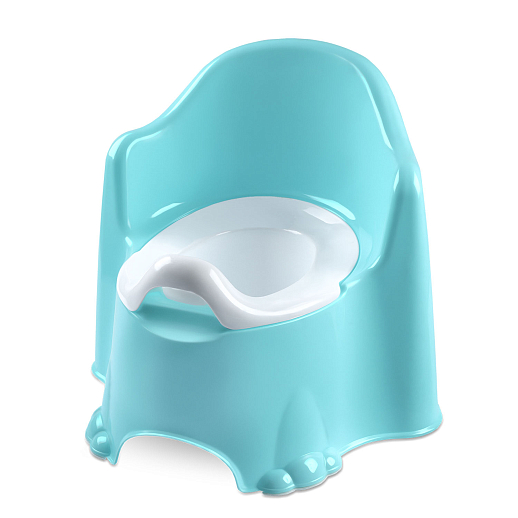 ТМ "Smart Baby" Горшок детский № 5  бирюзовый 31,5х35х31,5 см в Джамбо Тойз #2