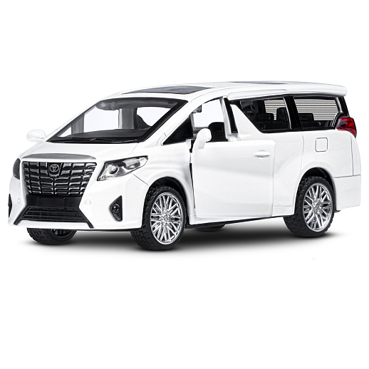 Игрушка для детей: Машинка металлическая 1:43 Toyota, цвет белый, инерция, артикул JB1251743 в Джамбо Тойз #11