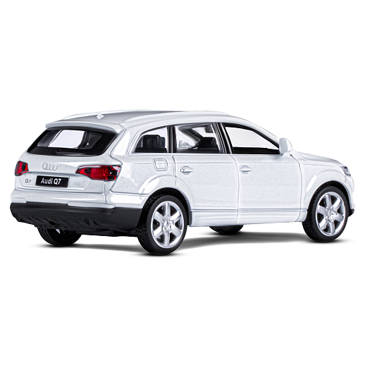 ТМ "Автопанорама" Машинка металлическая 1:43 Audi Q7, белый, откр. двери, инерция, в/к 17,5*12,5*6,5 см в Джамбо Тойз #7