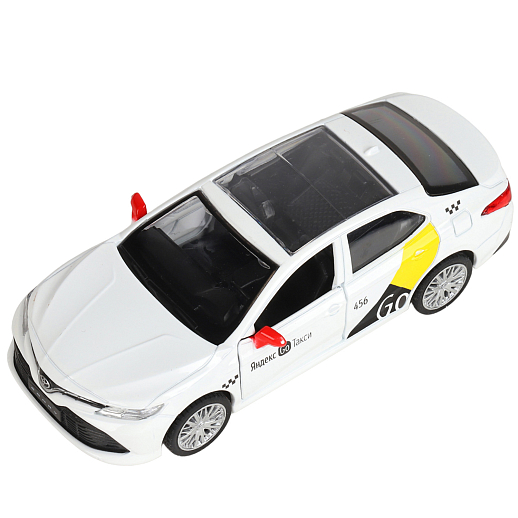 Яндекс Go Машинка металлическая 1:43 Toyota Camry, белый, инерция, откр. двери, 17,5*12,5*6,5 см в Джамбо Тойз #10