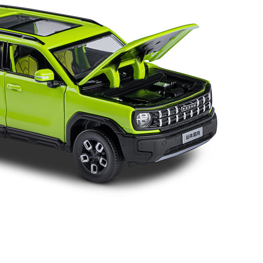 ТМ "Автопанорама" Машинка металлическая 1:32 Haval Kugou, зелен., свет, звук, откр. двери, капот и дверка багажника, инерция, в/к 19*9*7 см в Джамбо Тойз #3